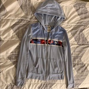 PINK zip-up sweatshirt/jacket